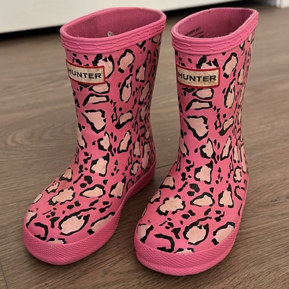 Hunter Pink Rain & Snow Boots